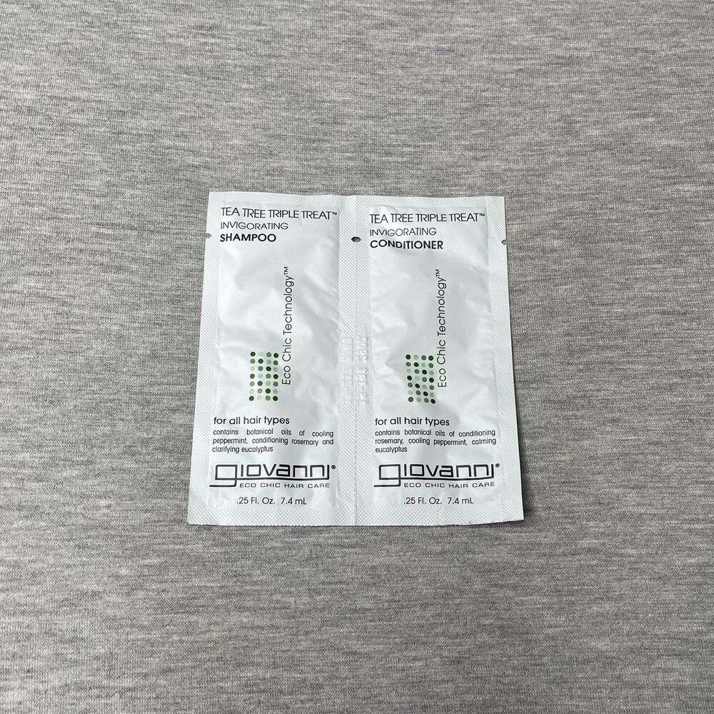 Giovanni 2chic Tea Tree Triple Threat Shampoo & Conditioner 2 PCS. Set